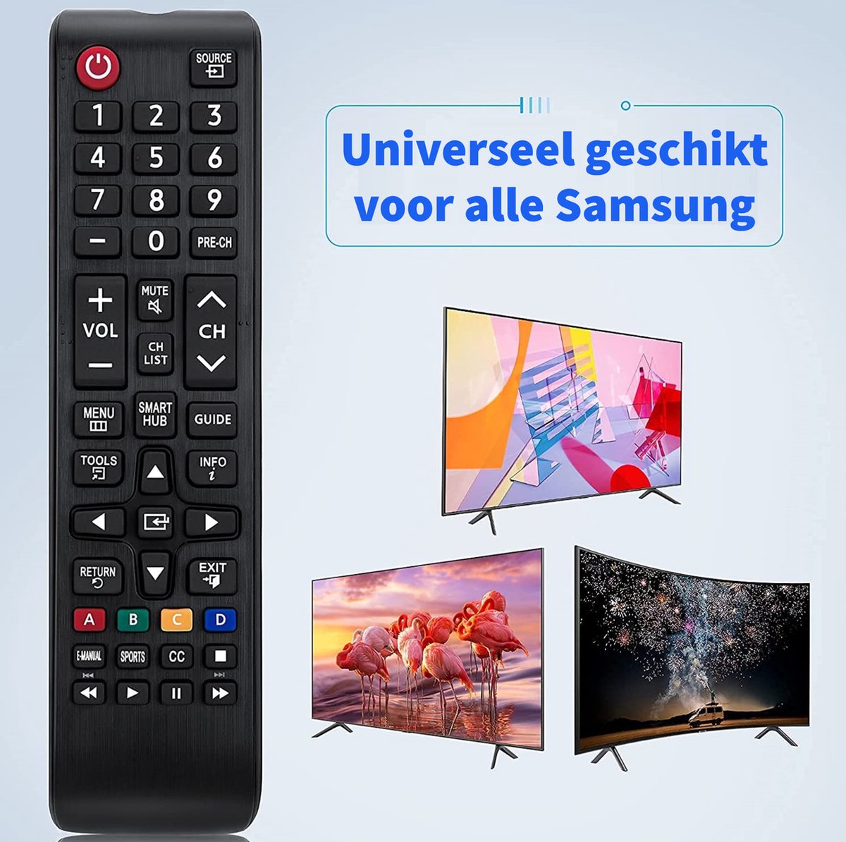 19€29 sur Télécommande universelle AA59-00741A pour Samsung 3D Smart TV -  Télécommande - Achat & prix