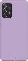 xoxo Wildhearts siliconen hoesje geschikt voor Samsung A52 - Paars gekleurd hoesje - Pantone kleur - Backcover - verkrijgbaar in verschillende kleuren - Paars