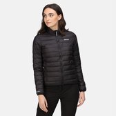 De Regatta Hillpack Packaway Baffle Jas - Dames - Lichtgewicht - Waterafstotend - Zwart