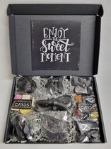 Drop Box - | Box met 9 verschillende populaire dropsoorten en Mystery Card 'Enjoy the Sweet Moment' met geheime boodschap | Verrassingsbox | Snoepbox