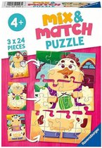 Puzzel 3x24 stukjes Mijn boerderijvrienden