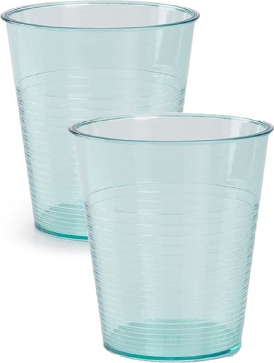 CandyAlley Moderne waterglazen, transparant, 300 ml, robuust, voor water, sapglazen, voor het drinken van wijn, water of whiskysap, 4 stuks