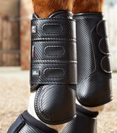 Premier Equine Carbon Tech Aircooled Eventing beschermers Voorbeen - maat L - black