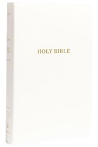 KJV, Gift and Award Bible, Imitation Leather, White, Red Letter Edition
