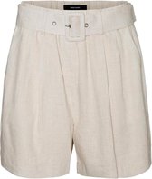 Vero Moda Broek Vmamelia H/w Shorts Tlr Spe 10243696 Brich/melange Dames Maat - W36