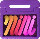 iPad Mini 6 Kinder Case Child Friendly iPad Mini 6 Case Purple Kids Case - iPad Mini 6 Cover Purple