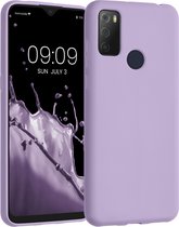 kwmobile telefoonhoesje geschikt voor Alcatel 1S (2021) - Hoesje voor smartphone - Back cover in lavendel