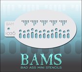 Bad Ass Mini Stencil 1026