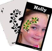 Proaiir Profile Stencil Holiday Holly | Schminksjabloon