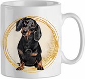 Mok Dachshund 1.2 | Hond| Cadeau| Cadeau | Beker 31 CL