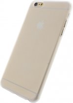 TPU iPhone 6 Plus hoesje transparant Wit