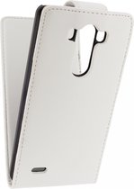 Xccess Leather Flip Case LG G3 White