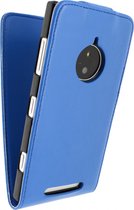 Xccess Leather Flip Case Nokia Lumia 830 Blue