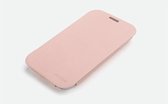 Rock Texture Side Flip Case Pink Samsung Galaxy Note II N7100