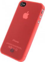 Apple iPhone 4/4s Hoesje - Mobilize - Gelly Serie - TPU Backcover - Neon Orange - Hoesje Geschikt Voor Apple iPhone 4/4s