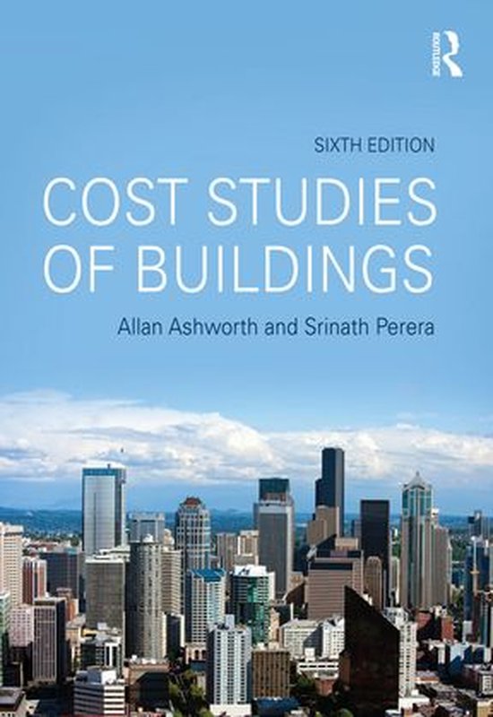 Cost Studies of Buildings - cover