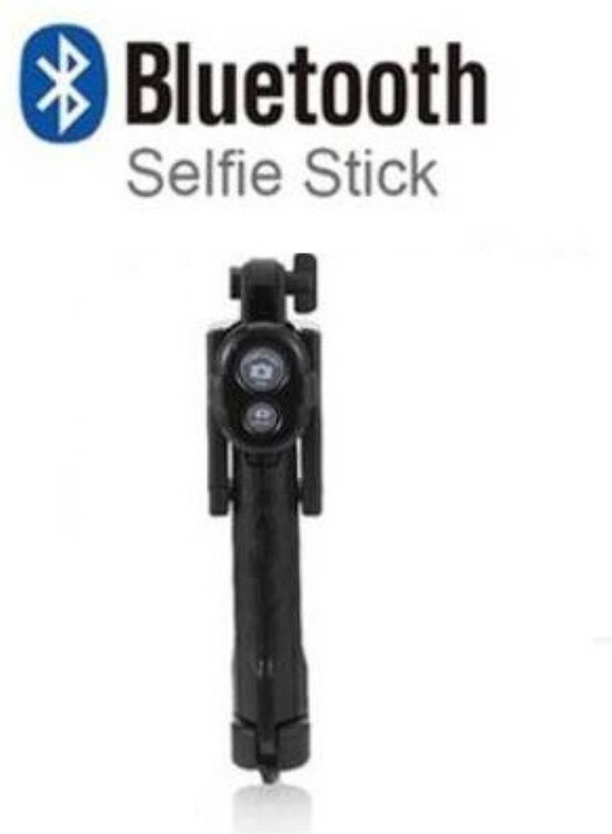 Monopod Statief Met Bluetooth Voor Selfie - Selfie Stick - Statief en selfiestick - Zwart