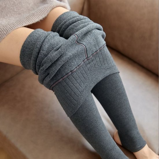Cozy Winter Leggings™, 1 + 1 GRATIS, Warme fleece gevoerde dames winter  leggings