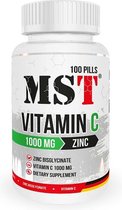 MST - Vitamin C 1000 + Zinc 100 Pillen
