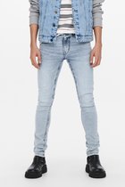 Only & Sons Jeans Onswarp Skinny Light Blue Pk 0748 22020748 Blue Denim Mannen Maat - W32 X L34