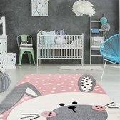 Mooyak - Vloerkleed Coinin Roze - 120cm x 170cm