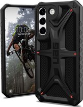 Urban Armor Gear Monarch Kevlar Samsung Galaxy S22 Hoesje Zwart