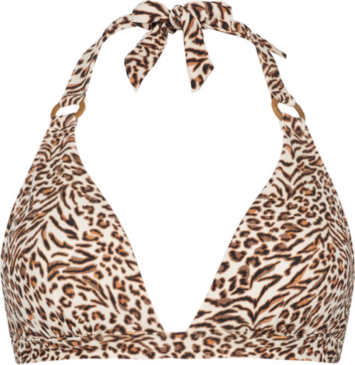 Cyell Leopard Love bikinitop met voorgevormde cups - dames Dierenprint