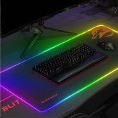 Blitzwolf RGB Gaming Muismat XL - Antislip - Spatwaterdicht