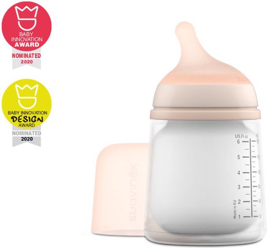 Suavinex Zero.Zero 180ml A Flow Starterset SXZBRF067409 — afbeelding 2