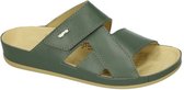 Vital -Dames -  groen olijf - slippers & muiltjes - maat 39