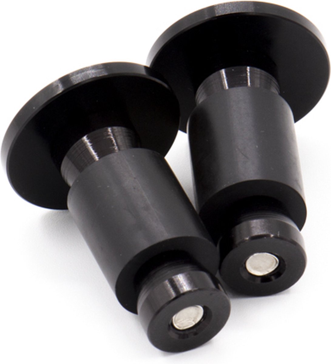 Stuur / stuuruiteinden anti-vibratie plat 13,5 / 17,5 mm (incl. adapter