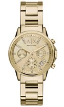 Armani Exchange AX4327 Dameshorloge 36 mm - Goudkleurig