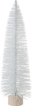 Kerstboom | kunststof | wit | 20x20x (h)63 cm