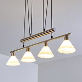 Belanian.nl - landhuis Hanglamp,hanglamp mat nikkel, 4-lichtbronnen,Moderne Hanglamp,Vintage Hanglamp,Boho-stijl  E27 fitting  Hanglamp,eetkamer Hanglamp,slaapkamer Hanglamp, woonk