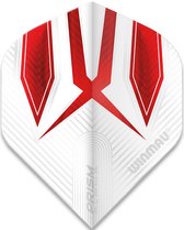 Winmau Prism Alpha Wit en Rood Dartvluchten