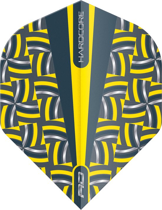 Red Dragon Hardcore Radical Yellow Rope - Dart Flights van Red Dragon — afbeelding 2