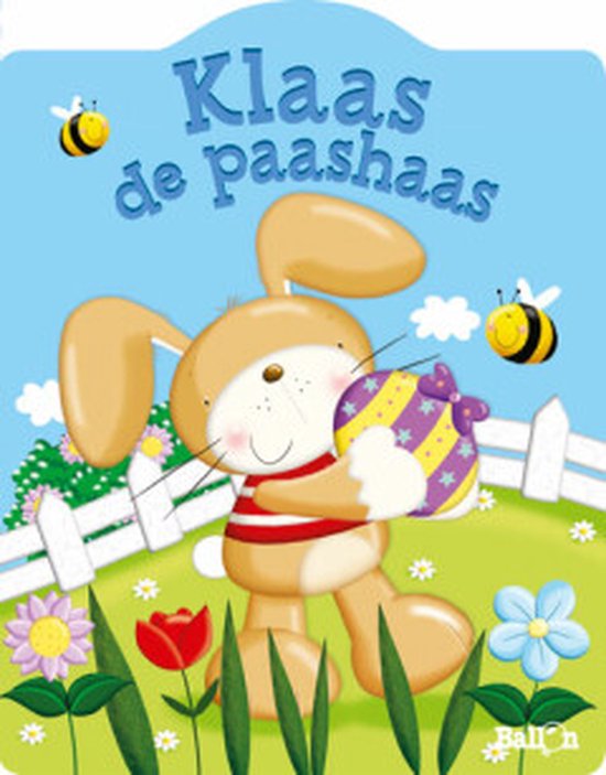 Cover van het boek 'Klaas de paashaas'