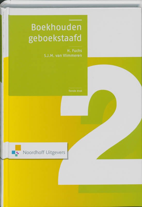 Cover van het boek 'Boekhouden geboekstaafd 2 / 2' van H. Fuchs