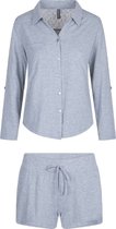 LingaDore  Faded Grey Pyjama Roze M