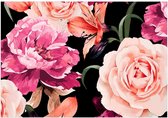 Zelfklevend fotobehang - Roses of Love.