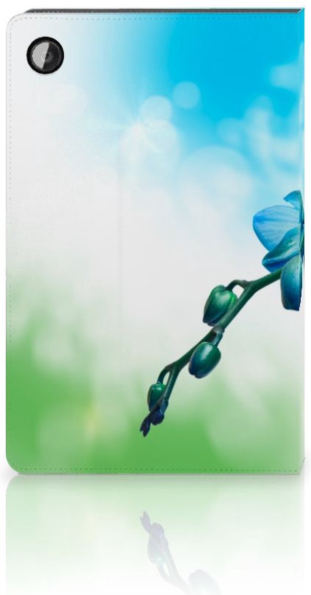 Samsung Galaxy Tab A8 2021/2022 Tablet Cover Orchidee Blauw - Cadeau voor je Moeder