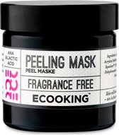 Ecooking Peeling Mask - Exfoliërend masker met natuurlijke zuren en ingrediënten - Voor een doffe en vermoeide huid - Pot 50 ml