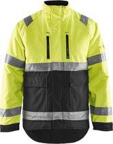 Blåkläder 4827-1977 Winterjas High Vis Geel/Zwart maat XXL