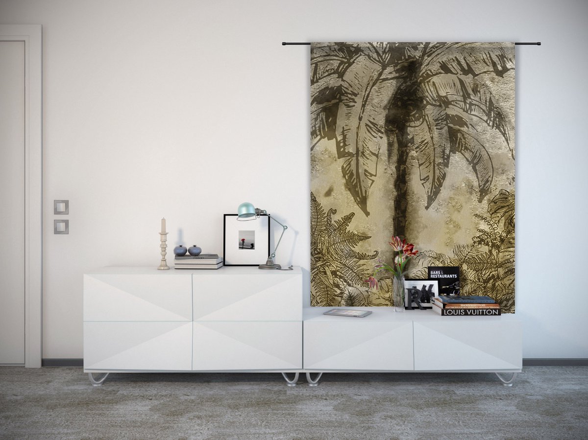 Urban Cotton Wandkleed Urban Jungle M