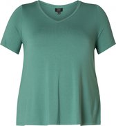 YESTA Alba Essential Shirt - Dark Jade Green - maat 5(58/60)