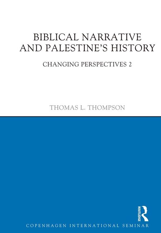 Biblical Narrative and Palestine's History - cover