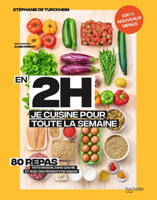 En 2h je cuisine pour toute la semaine tome 2 - cover