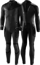 Waterproof W7 - Wetsuit - 7mm Neopreen Duikpak - Stretch - Heren