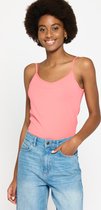 LOLALIZA Tank top - Koraal - Maat XS