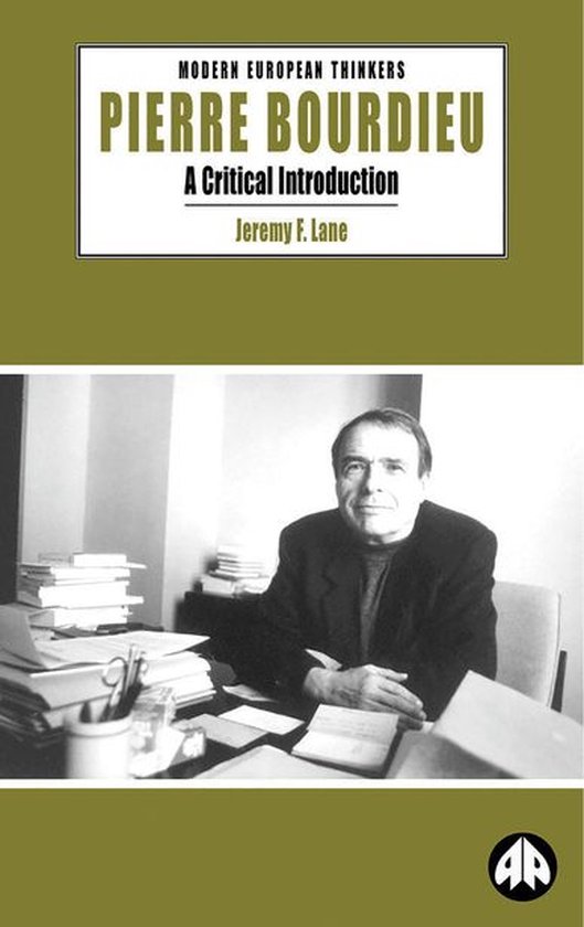 Modern European Thinkers - Pierre Bourdieu - cover